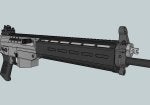 Rectangle Cylinder Trigger Gun barrel Gun accessory